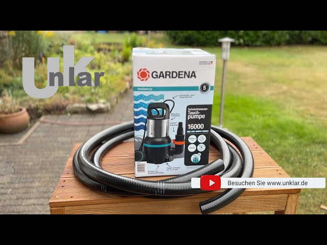 Gardena 1740-20 Classic Regenfasspumpe 4000/2 +++ im Test