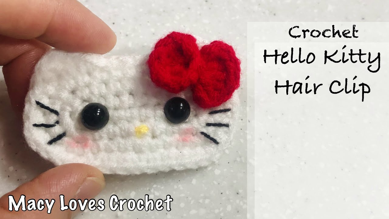 Hello Kitty Hair Clip YouTube