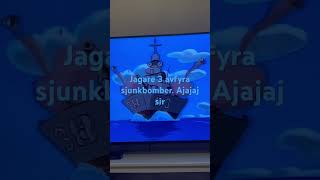 Jagare 3 Avfyra Sjunkbomber. Ajajaj Sir