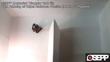 TRITANK-01 Light Follower & Object Avoidance