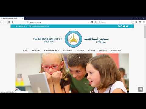 Tutorial_how to login to Asia School online web portal