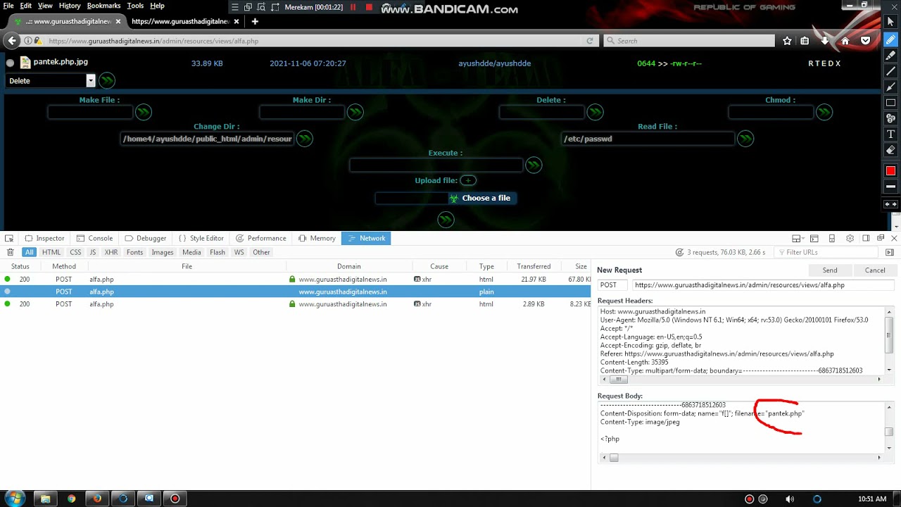 Cara Tamper Data dengan Inspect Element