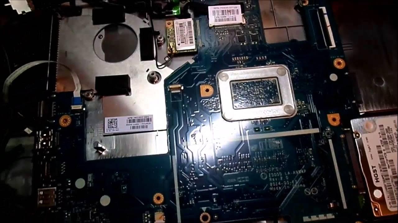 HP 250 G4 / HP 255 G4 Disassembly and cleaning / thermal paste replacement + RAM