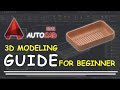 AutoCAD 2021 3D Modeling Guide For Beginner