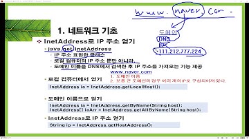 자바-232강(네트워크 기초)