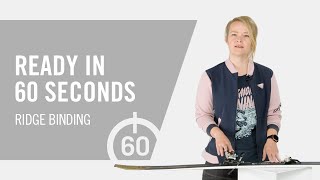 Ridge Binding | Ready in 60 Seconds | DYNAFIT
