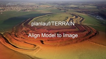 Align Model to Image in planlauf/TERRAIN