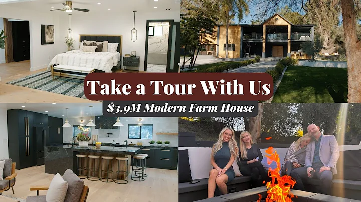Tour This $3.96M Modern Farm Home With Us ft. Zoe ...