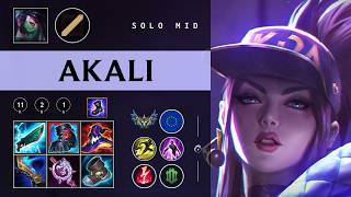 Akali Mid vs Galio - EUW Challenger Patch 26.03