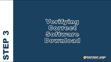 Barcode Logic: ARScan INSTALL TRAINING STEP 3: Verifying Correct Software Download
