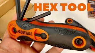 SAE and Metric Pocket Hex Key Tool Set Unboxing