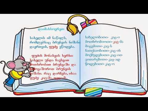 სახელის ფუძე; ფუძის მონახვის ხერხი.ავტორი: ლეილა გიორგაძე