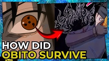 🎥 FULL EXPLANATION: How Did Obito Survive Amaterasu in Naruto?