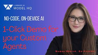 Build Live Demos for AI Agents | Model HQ Agent Demo Mode