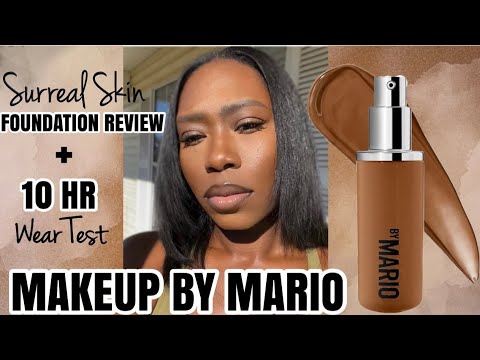 WOC MAKEUP BY MARIO FOUNDATION REVIEW + 10 HR WEAR TEST + HONEST REVIEW 