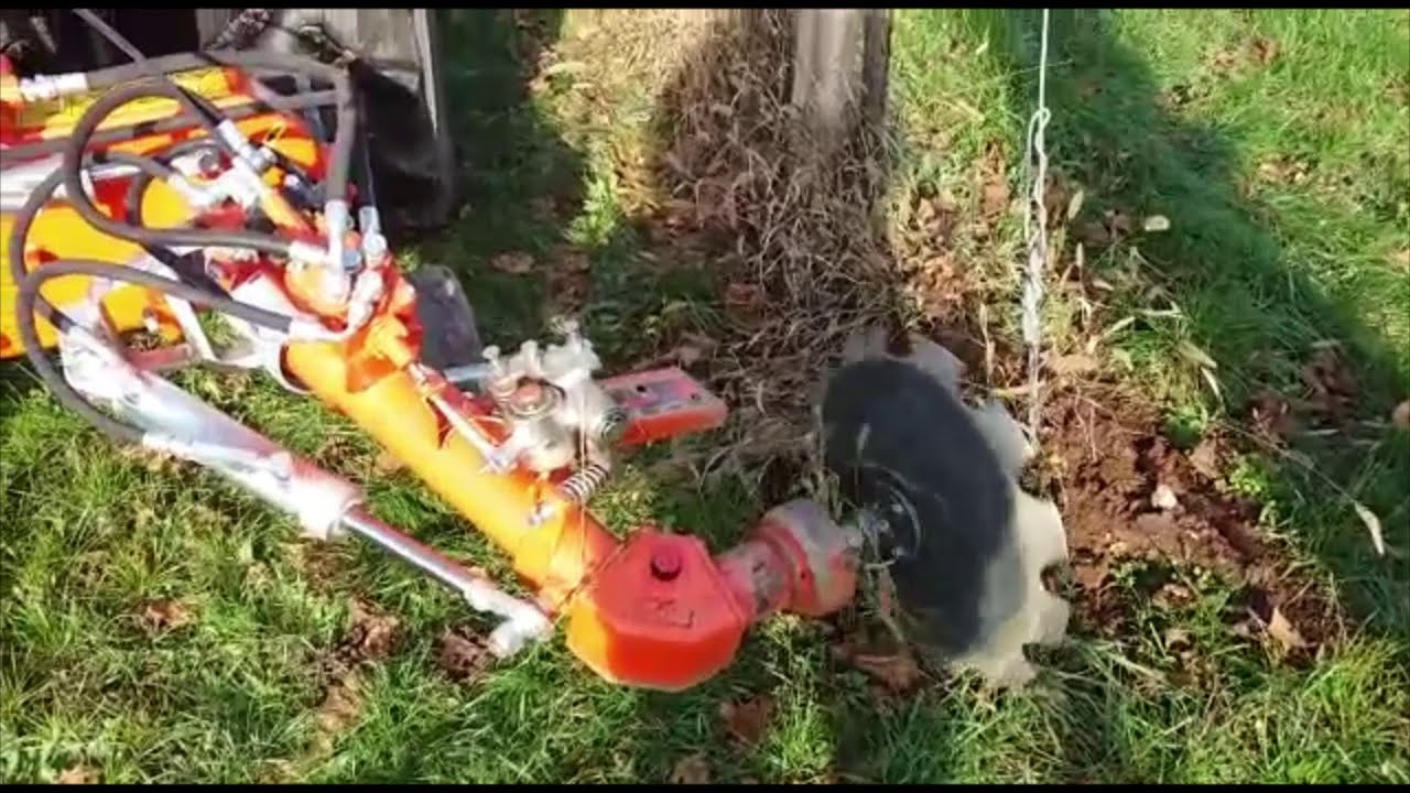 video Садовая фреза BFM для приствольной обработки
