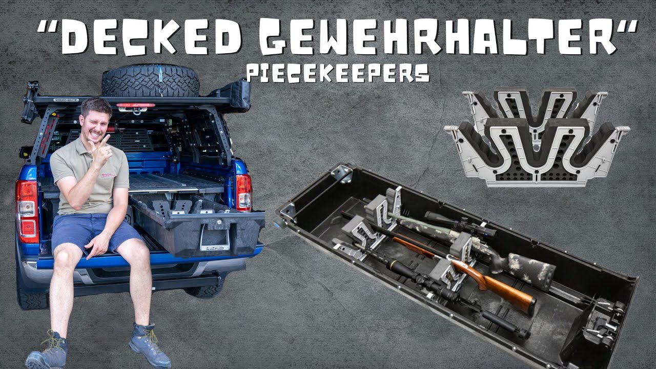 DECKED Piecekeppers Gewehrhalter Schublade / Pickup, Van, Offroad