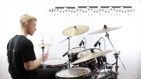 Daily Chops #364 – Odd-metre Drum Fill no. 52: Fill in 7/8