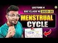 Menstrual Cycle Life Processes In Living Organisms Part 2 SSC Class 10 Science