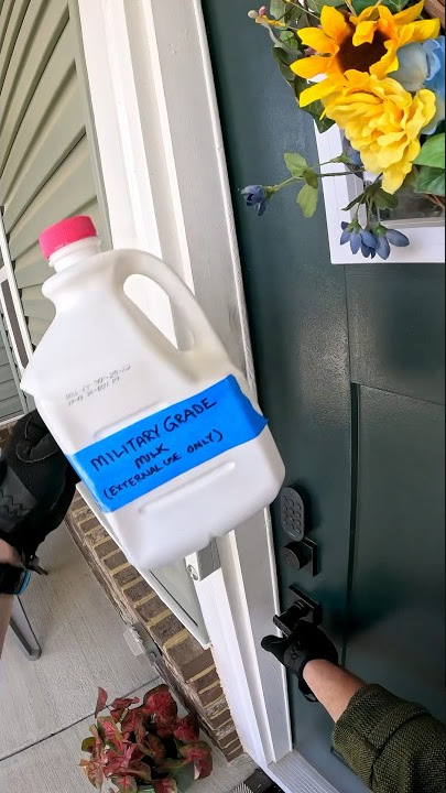 Viral TikTok Lock Opened With Milk Jug