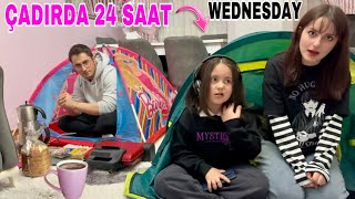 24 SAAT ÇADIRDA WEDNESDAY ÇILDIRDI ZEYNEP HİRANUR/ماما جابت بيبي - جنى مقداد | طيور الجنة