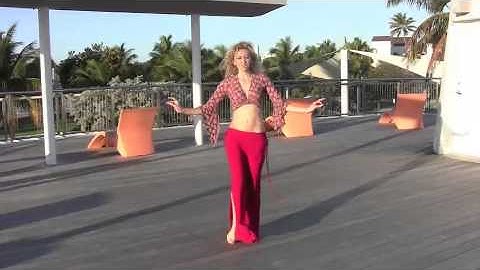 StepFlix Belly Dance, Beginners Routines or Combinations. Level 1: Lesson 5