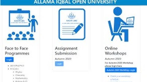 Online AIOU Workshop on Aaghi LMS Portal