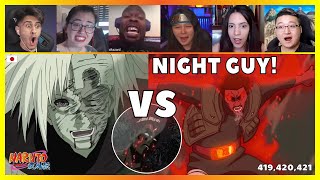 GUY vs MADARA | Reaction Mashup  [Naruto Shippuden 419,420,421] ナルト 疾風伝