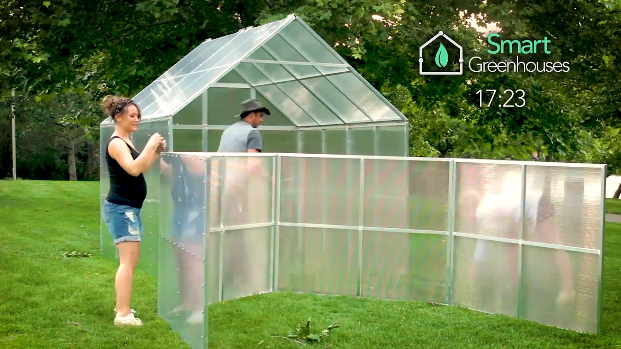 Modular Greenhouse Time Lapse Assembly