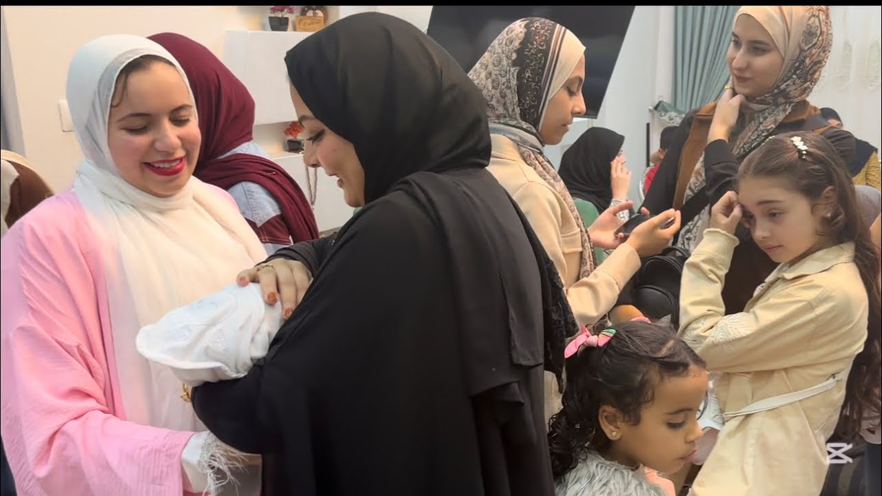 سبوع سلفتي ❤️ احلي بنوته ف الدنيا💕 وكلمة مهمه جدا لماما 👌