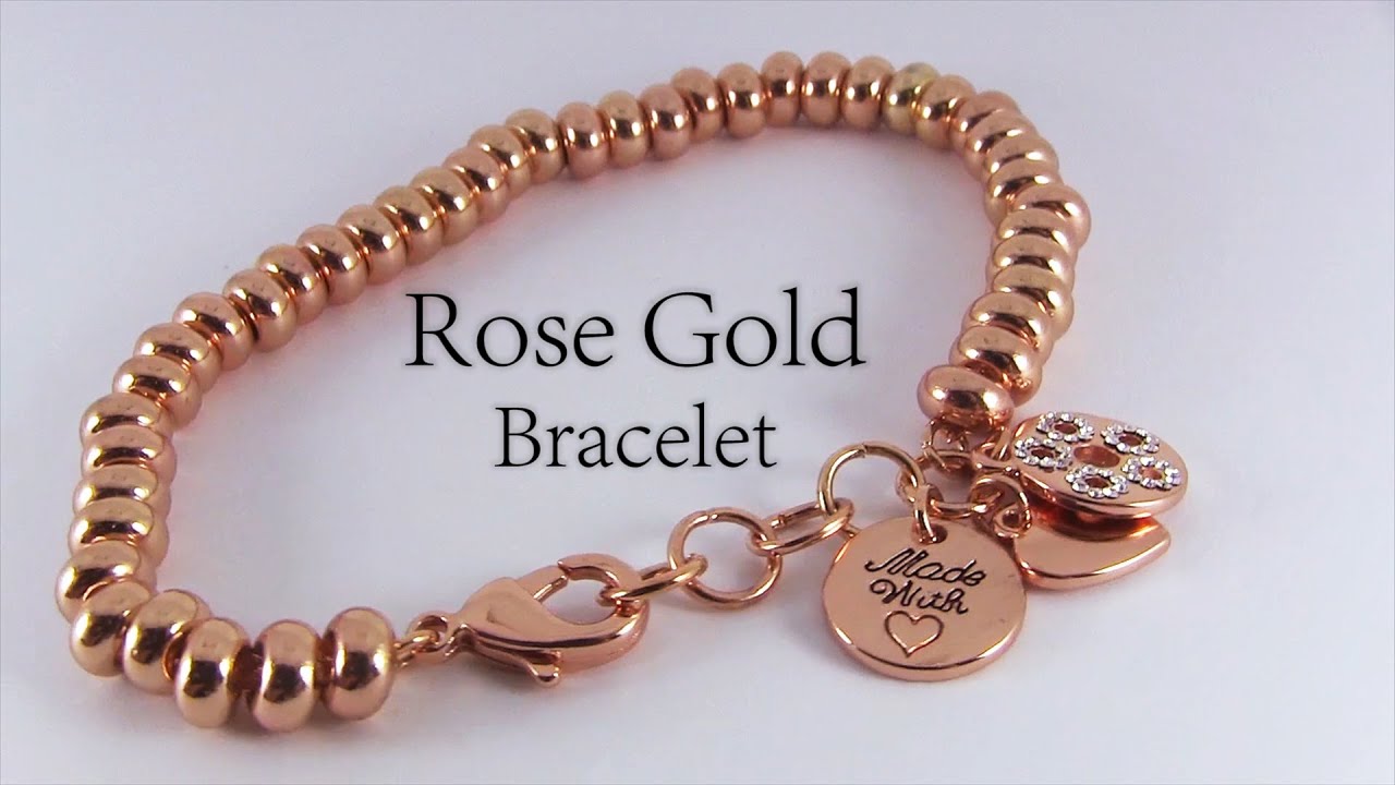 Absolute Jewellery Rose Gold Bracelet YouTube