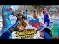 NERF GUN DINOSQUAD BATTLE | (Nerf First Person Shooter!)