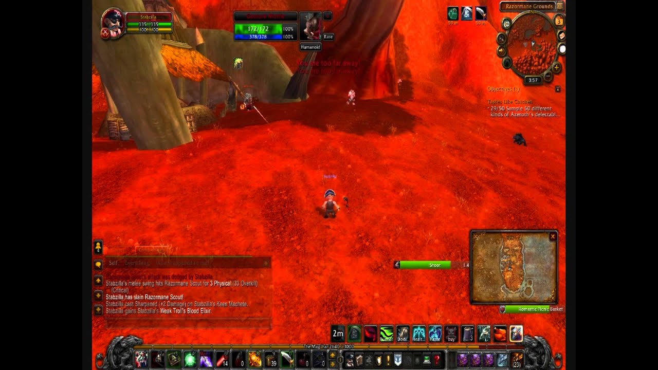 Stabzilla vs. Geo lord Mottle