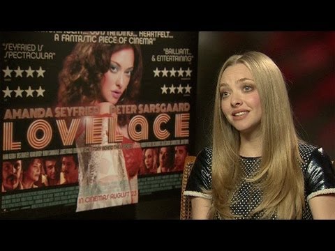 Amanda Seyfried on Lovelace: 'I can't judge porn' - interview - YouTube