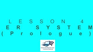 Lesson 4. Power Systems I (Prologue)