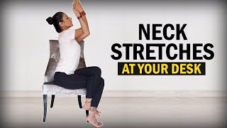 Neck & Shoulder Exercises for People Who Work from Home | Fit Tak