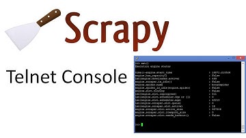 Scrapy Overview - Inspect Scrapy using Telnet Console