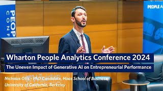 The Uneven Impact of Generative AI on Entrepreneurial Performance –Wharton People Analytics by Wharton School 420 views 8 days ago 9 minutes, 21 seconds