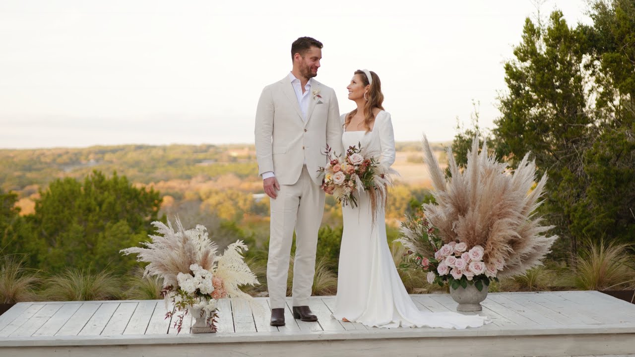 A Wedding Trailer at Lucky Arrow Retreat - Dripping Springs | Austin Wedding Videographer