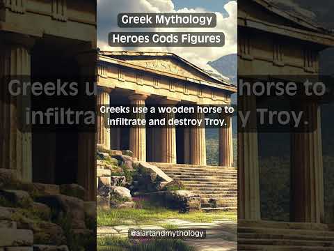 Greek Mythology ¦ The Trojan Horse ¦ Heroes Gods Figures