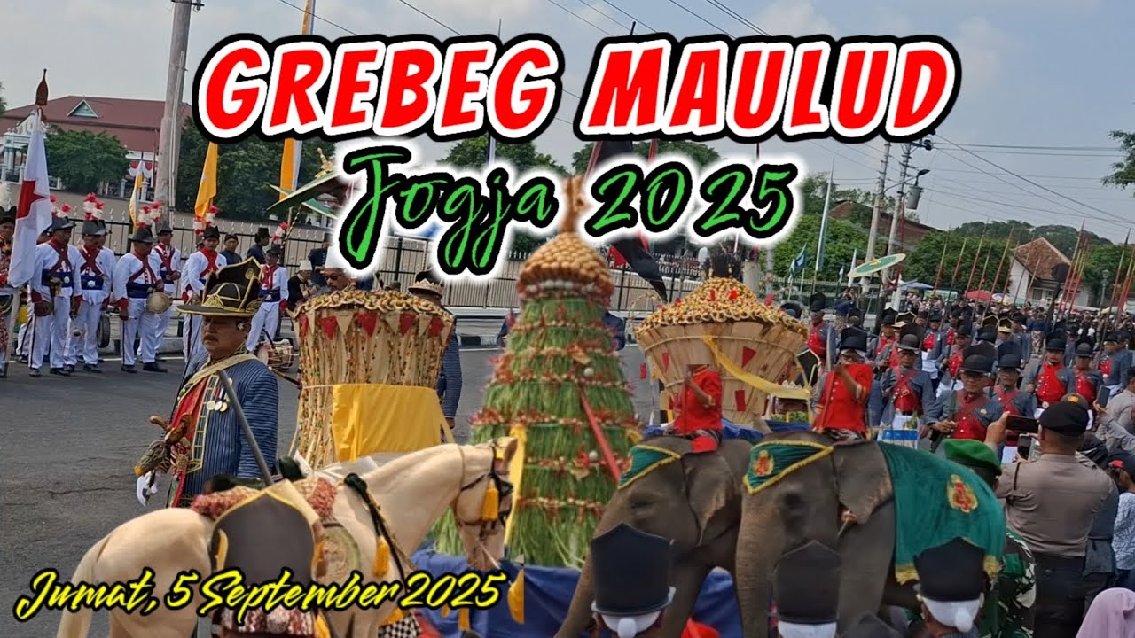 Grebeg Maulud Kraton Yogyakarta 2025- Jumat, 5 September 2025