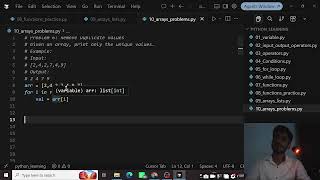 Problem solving skills in python
