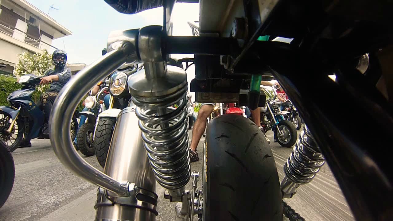 Honda Z50jp (147cc) by Speed House vs lot of Honda Z50j vs Honda MSX 125 (200cc) vs  other minis