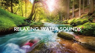 [ Sleep Music ] Relaxing Music ][ Binaural Beats ] - The sound of a quiet stream [ 3Hours ]