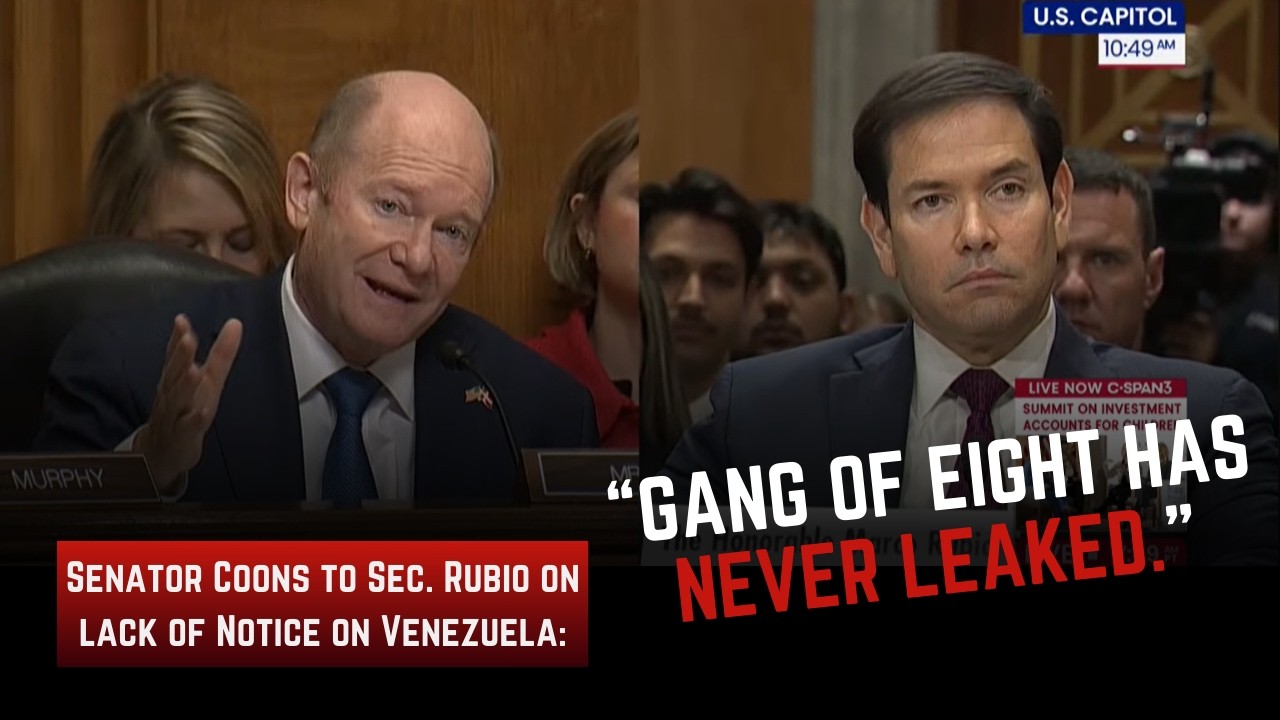 Сенатор Кунс в беседе с госсекретарем Рубио по поводу отсутствия предварительного уведомления о р...