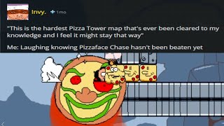 I beat an unbeaten Pizza Tower CYOP level (Pizzaface Chase)