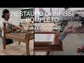 Come restaurare infissi di legno  porte e finestre  restauro mobili da giardino in legno