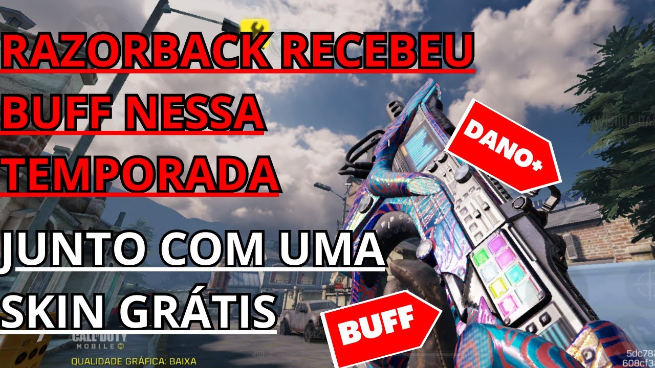 ELA RECEBEU um BUFF, será que é META? (COD MOBILE) - YouTube
