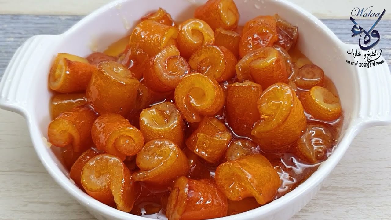 مربى قشر البرتقال لذيذ جدا و نكهة رائعة