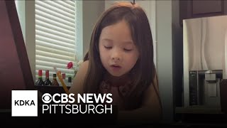 Pennsylvania girl organizes art auction to help raise money for child cancer patients